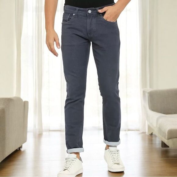 Lawman Pg3 Men’s Whiskered Slim Denim Jeans Size 34x30 - Picture 1 of 11